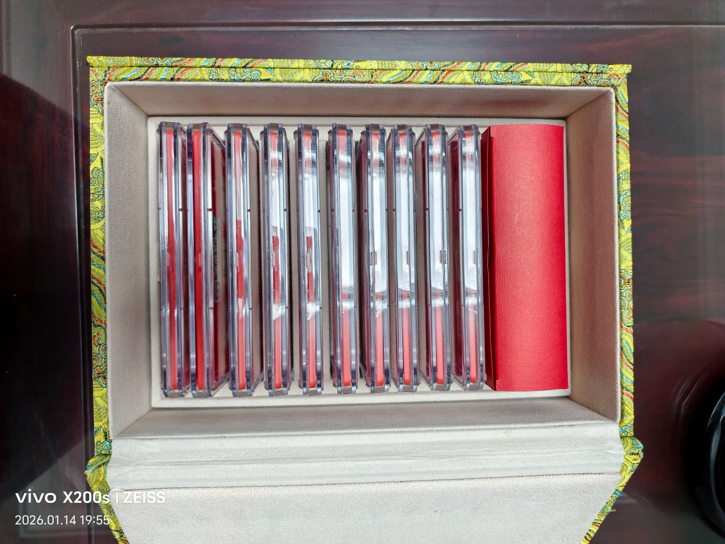 紫禁和美套装封装纪念版10连号